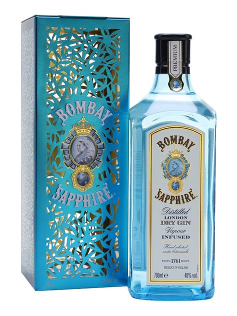 Bombay Sapphire Cage Box : Buy from The Whisky Exchange Wine Bottle Box, Rainbow Bar, Younger Sibling, Gin Brands, Bombay Sapphire, Beer Prints, Bistro Food, Alcohol Packaging, Glass Packaging