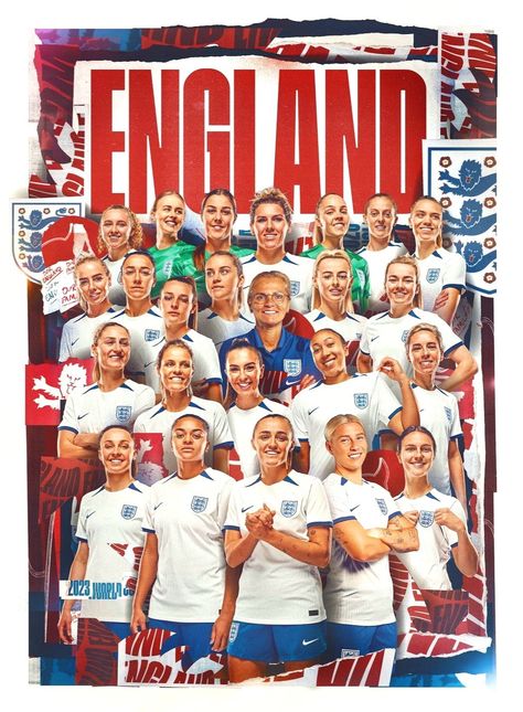 England Ladies Football, England Football Team, Female Soccer Players, Football Wall, Soccer Poster, Animal Portraits Art, Football Stickers, Women’s Soccer, Football Love