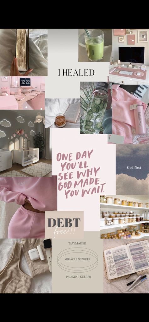 Dream Board Christian, October 2023 Vision Board, Vison Boards Ideas 2023 Wallpaper, Vision Board Wallpaper Christian, Faith Based Vision Board, Christian Vision Board Examples, God First Vision Board, Baby Girl Vision Board, Vision Board Christian Girl