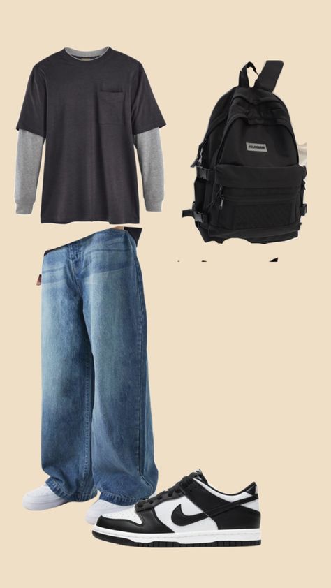 School Outfits Boys, Outfits 2000s Style, Boys School Outfits, Cute Middle School Outfits, Outfits 2000s, Mood Clothes, Outfit Inspo Casual, Guys Clothing Styles, Quick Outfits