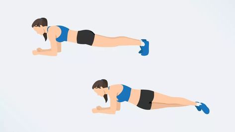 I did 50 plank hip dips a day for a week. Here’s what I learned | Tom's Guide Plank Dips, Hip Dips Workout, Dips Workout, Plank Hip Dips, Build Core Strength, Best Kettlebell Exercises, Dip Workout, Marathon Training Schedule, Plank Variations