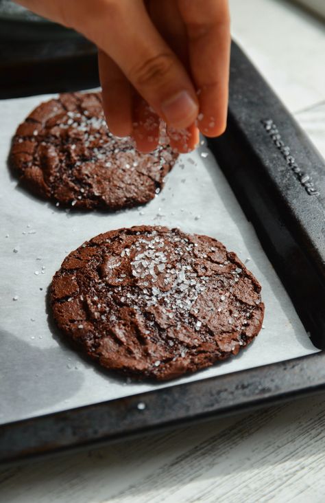 Crinkle Top Brownie Cookies – Corrigan Sisters Cookies Recipes Indian, Cookie Brownies, Brownies Cookies, Crinkle Top, Brownie Toppings, Chocolate Butter, Recipes Indian, Cookies Recipes, Brownie Cookies