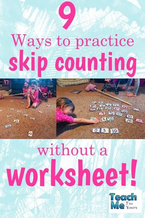 Skip Counting By 10s Kindergarten, Teaching Counting By 10's, Skip Count By 10 Activities, Skip Counting Activities 1st Grade, Skip Counting In 2s Activities, Counting In 2s 5s 10s Activities, Counting By 10s Kindergarten Activities, Teaching Counting By 2s, Teaching Skip Counting 2nd Grade