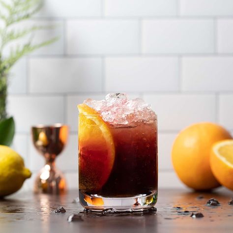 This effervescent winter mocktail features immune-supporting elderberry syrup alongside anti-inflammatory turmeric and a dose of vitamin C from orange juice. Use freshly squeezed orange juice for the best flavor. Depending on the sweetness of your elderberry syrup, you may want to use more or a little less. Immune Boosting Mocktail, Elderberry Syrup Mocktail, Elderberry Mocktail Recipe, Elderberry Syrup Drink Recipes, Adaptogen Mocktail Recipe, Elderberry Mocktail, Herbal Mocktail Recipes, Elderberry Drink, Functional Mocktails