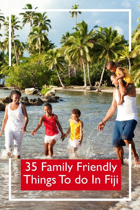 Fiji is opening it's doors to Aussies from Dec 1st and while it is perfect for romance and fun, it is also VERY family friendly. ⁠ Here are some of the best family activities in Fiji Fiji Beach, Fiji Travel, Dec 1st, Family Friendly Activities, Travel Family, Best Resorts, Calm Water, Island Resort, Beach Tops