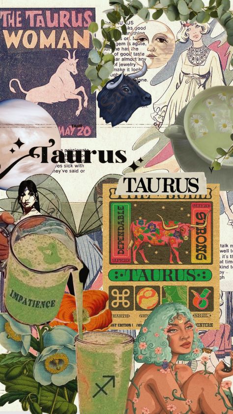 Moon In Taurus Aesthetic, Taurus Room Aesthetic, Taurus Moon Aesthetic, Taurus Wallpaper Aesthetic, Taurus Mood, Mystic Archetype, Taurus Szn, Taurus Print, Taurus Wallpaper