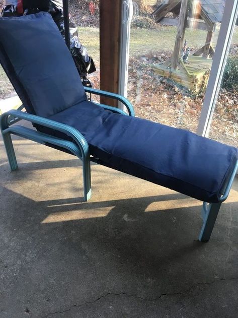 recovering a patio lounge cushion spring time is coming and my Recover Patio Cushions, Outdoor Lounge Cushions, Chaise Lounge Slipcover, Cushions For Outdoor Furniture, Outdoor Lounge Chair Cushions, Lounge Chair Cushions, Chaise Lounge Cushions, Outdoor Chair Cushions, Lounge Cushions