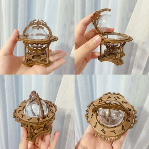 1/12 Scale Dollhouse Miniatures Witch Magic Divination Ball Unfinished Furniture | eBay Miniature Shelf Diy, Apothecary Dollhouse, Witches Dollhouse, Miniature Telescope, Witchy Dollhouse, Witch Dollhouse, Diy Minatures, Victorian Dollhouse Furniture, Victorian Dollhouse Miniatures