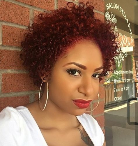 reddish brown natural hair Black Woman Red Hair, Redish Brown Hair, African American Hair Color, Reddish Brown Hair Color, Cinnamon Hair Colors, Hair Color Brown Chestnut, Chestnut Brown Hair, Cinnamon Hair, Reddish Brown Hair