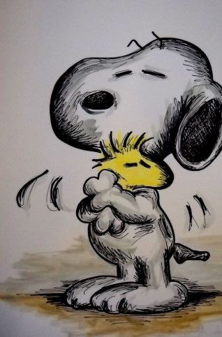 Draw Snoopy Step By Step, How To Draw Snoopy, Draw Snoopy, Painting Recreation, Wallpaper Mickey Mouse, Happy Drawings, Marker Kunst, Snoopy Drawing, Snoopy Tattoo