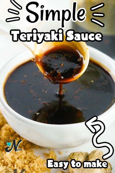 ### Short Pin DescriptionrnrnElevate your meals with this quick and easy homemade teriyaki sauce recipe! Perfect for glazing, marinating, and dipping, this versatile sauce brings a deliciously rich and savory flavor to any dish. Ready in minutes! #TeriyakiSauce #HomemadeSauce #EasyRecipes Terriaki Sauce, Simple Teriyaki Sauce, Easy Teriyaki Sauce, Easy Teriyaki Sauce Recipe, Make Teriyaki Sauce, Teriyaki Sauce Recipe, Chicken Burgers Recipe, Teriyaki Glaze, Honey And Soy Sauce