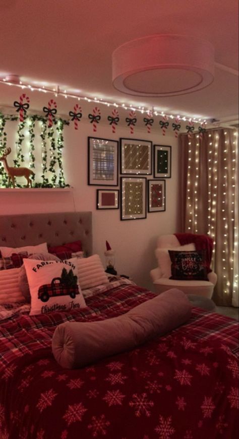 Bedroom Refresh, Christmas Inspiration, Home Bedroom, Winter Wonderland, Christmas Decor, Christmas Decorations, Sparkle, Bedroom, Christmas