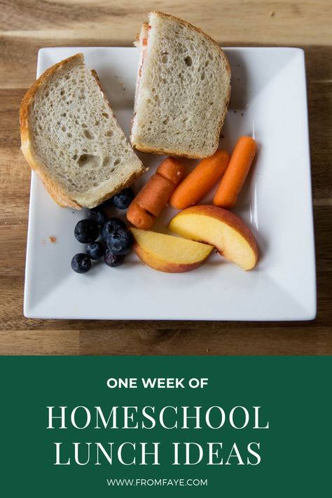 My Homeschool Lunch Matrix - From Faye Homeschool Lunch, Lunch Rotation, Home Learning, Kids Lunch, One Week, Lunch Recipes, Kids Meals, Matrix, Montessori