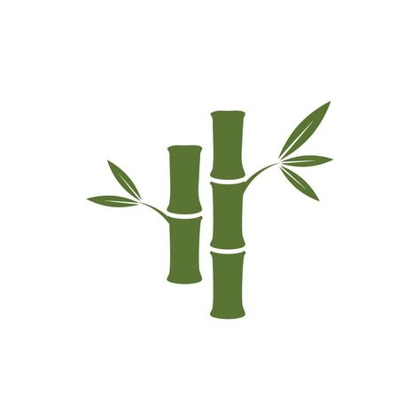 Bamboo Doodle Art, Bamboo Pattern Design, Bamboo Illustration Design, Bamboo Drawing Simple, Bamboo Plant Drawing, Bamboo Doodle, Bamboo Logo Design, Bamboo Clipart, Leaf Drawing Easy