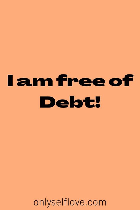 Repeat After Me Affirmations, Debt Affirmations, Manifesting Vision Board, Money Vision Board, I Am Free, Prosperity Affirmations, Repeat After Me, Debt Free Living, Spiritual Prayers