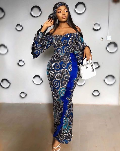 Senegalese Clothing, Moda Afro, Long African Dresses, Ankara Gowns, Best African Dresses, African Dresses Modern, Afrikaanse Mode, African Wear Dresses, African Maxi Dresses