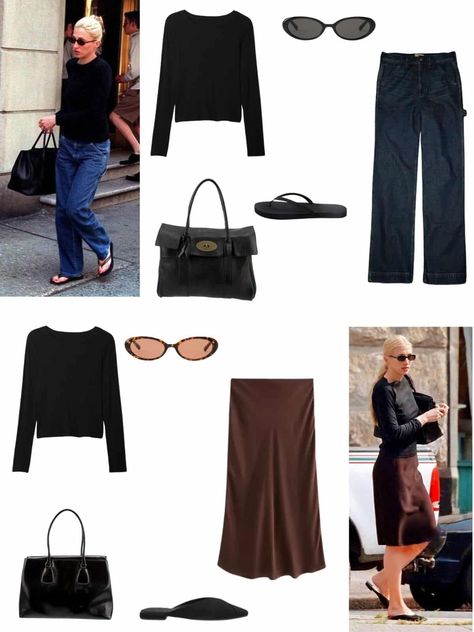 A 15 Piece Carolyn Bessette-Kennedy Inspired Spring Capsule Wardrobe - livelovesara Carolyn Bessette Style, Carolyn Bassette, 90s Minimalism Fashion, 2000s Women, Editorial Lookbook, Realistic Fashion, The Ripple Effect, Carolyn Bessette, Dramatic Classic