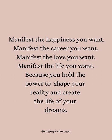 WOMEN EMPOWERMENT | DIGITAL MARKETING | 💯 We have the power to create the life we dream of. Manifest your happiness, career, love, and life — everything you want! 💫 Comment… | Instagram I Have The Power To Create The Life, Motivational Post, Marketing On Instagram, Motivational Posts, Follow For More, Women Empowerment, Dreaming Of You, To Create, Digital Marketing