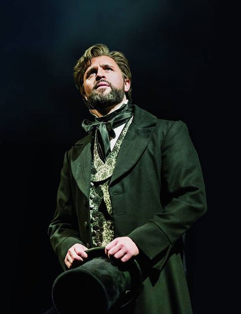 Jean Valjean (Peter Lockyer). Les Miserables 2015/2016 London cast at the Queens Theatre. Photo by Johan Persson: www.LOVEtheatre.com/tickets/763/Les-Miserables?sid=PIN Les Miserables Costumes, Cameron Mackintosh, Les Miserable, 1830s Fashion, Jean Valjean, Run A Business, London Theatre, Les Miserables, Stage Design