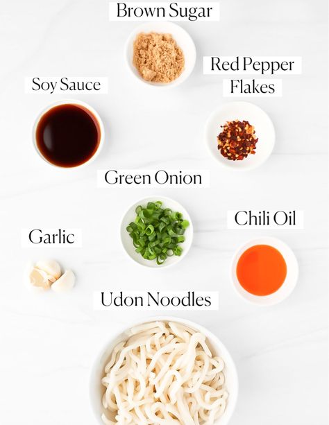 Spicy Chili Garlic Udon Noodles Garlic Udon Noodles, Spicy Udon Noodles, Noodle Sauce Recipe, Udon Noodles Recipe, Udon Noodle, Garlic Noodles, Spicy Noodles, Udon Noodles, Chili Garlic Sauce