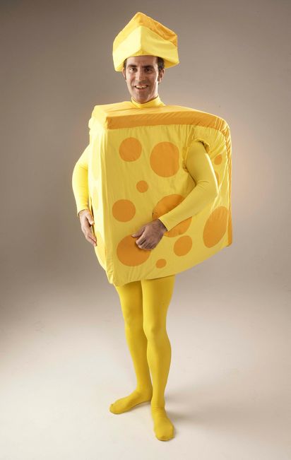 Cheese Costume, A Man, Cheese