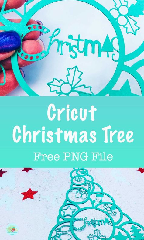 Cricut Christmas Tree, Make To Sell, Cricut Christmas Cards, Crafts With Paper, Scrapbook Frame, Tree Cut, Pretty Christmas Trees, Cricut Christmas Ideas, Create Christmas Cards