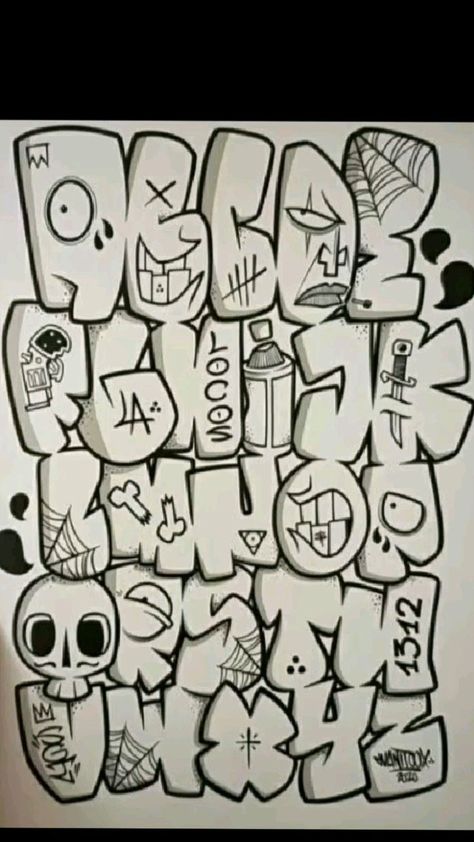 graffo Graffiti Drawing Letters, Graffiti O, Font Graffiti, Alphabet Graffiti, Graffiti Names, Graffiti Lettering Alphabet, Graffiti Art Letters, Graffiti Wildstyle, Lettering Styles Alphabet