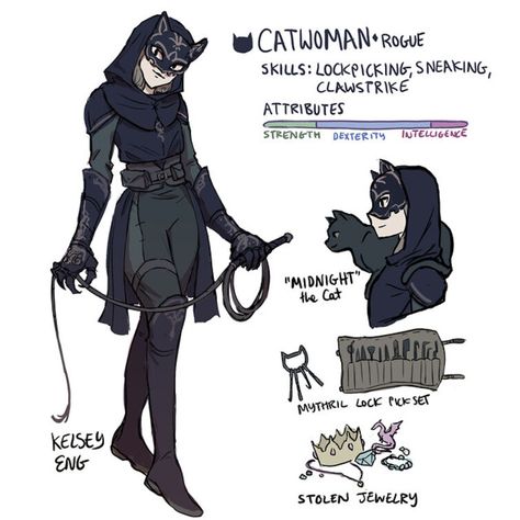 Batgirl Concept Suit, Cat Woman Redesign, Batman Oc Suit Female, Anti Hero Character Design, People Sketches, Gotham Girls, Batman And Catwoman, Anti Hero, Batman Universe