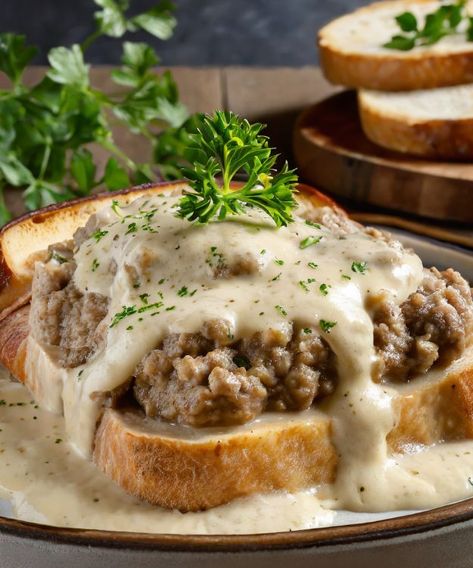 Dinner With Hamburger Meat, Cooktop Cove, Hamburger Gravy, Hamburger Dishes, Meat Meals, Ground Beef Dishes, Beef Casserole Recipes, Hamburger Recipes, Ground Beef Recipes Easy