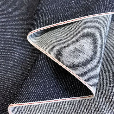 Search Indigo Fabric, Fabric Red, Japanese Denim, Selvedge Denim, Raw Denim, Indigo Blue, Denim Fabric, Fabric Samples, Scandinavian Style