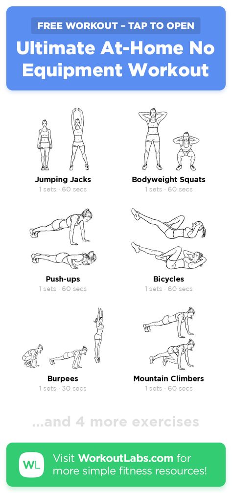 No Equipment Weight Training, Running Plan For Beginners, Legs Exercise, Workouts Without Equipment, 10 Min Workout, Equipment Workout, Routine Printable, Full Body Workout At Home, Running Plan