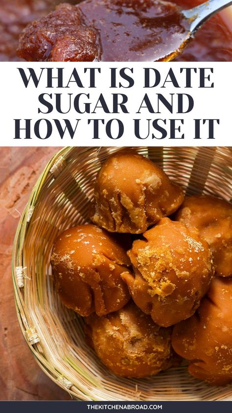 Discover the natural sweetness of Date sugar, a wholesome alternative to regular sugar, and unlock a world of culinary delights and health benefits. Using Dates Instead Of Sugar, Sugar Alternatives Healthy, Refined Sugar List, Date Sugar Recipes, Cooking With Dates, Desserts With Dates, Diy Condiments, Healthy Sugar Alternatives, Almond Flour Recipes Cookies