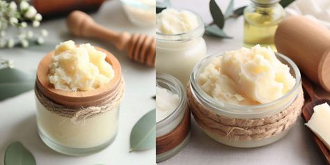 Shea Butter Deodorant, Crunchy Stuff, Deodorant Recipes, Diy Essential Oils, Skincare Products, Deodorant, Shea Butter, Essential Oils, Butter