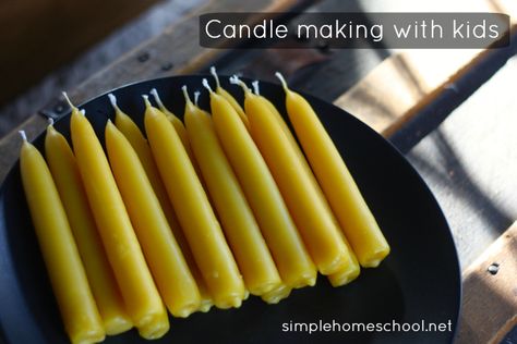 Expensive Candles, Smelling Candles, Winter Play, Beeswax Taper Candles, Spa Candle, Beeswax Tapers, Church Candles, Candle Making Business, Homeschool Crafts