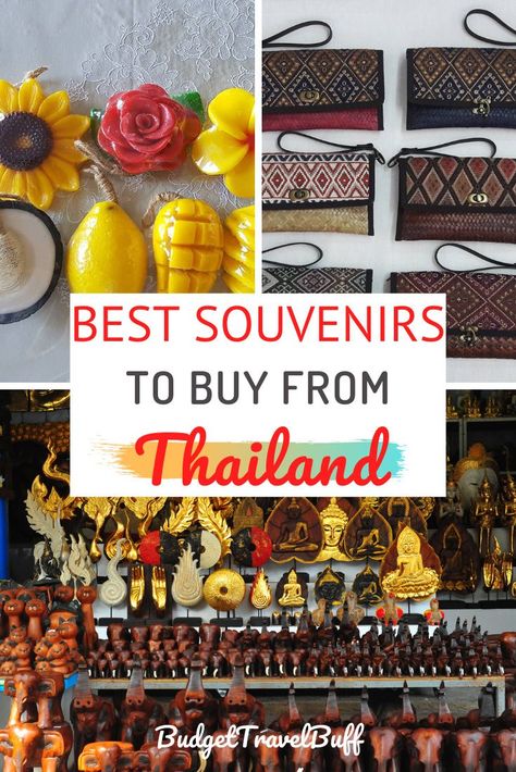 What to bring from Thailand for your relatives and friends and colleagues? Don't worry, here is our top 10 Thailand souvenirs that you can buy in Thailand. Thailand gifts for friends. #souvenirs #thailand Thailand Gifts Souvenirs, What To Buy In Thailand, Things To Buy In Thailand, Souvenirs From Thailand, Shopping In Thailand, Thailand Souvenirs, Phuket Shopping, Vietnam Souvenir, Shopping Thailand