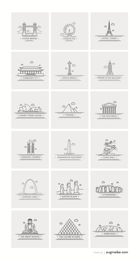 Stylo Art, 달력 디자인, City Icon, Doodle Icon, Tape Art, Travel Icon, Business Icon, Famous Landmarks, Design Website