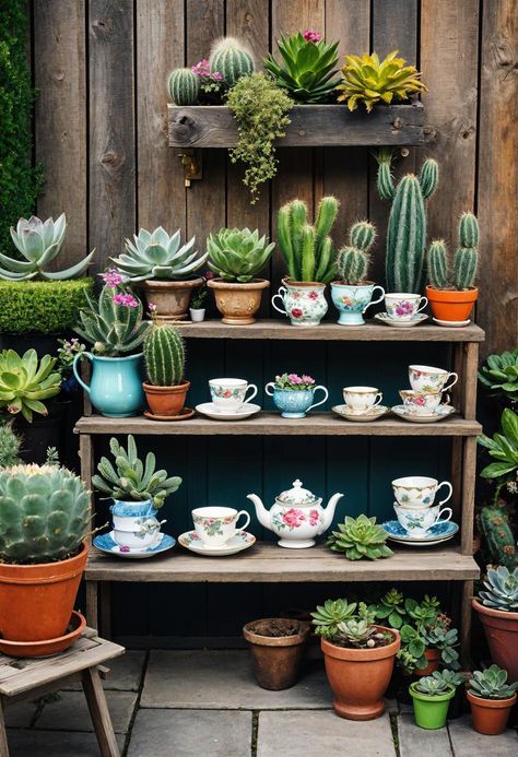 Cottage Front Garden, Cottage Garden Ideas, Flower Oasis, Gardening Photography, Teacup Gardens, Drought Tolerant Garden, Fairy Garden Designs, Backyard Flowers, Moss Garden