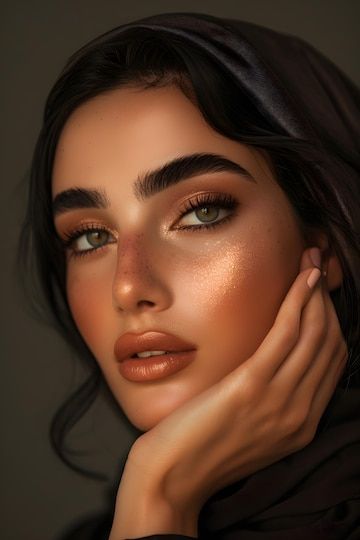 Moroccan Makeup Look, Lebanese Makeup Look, Middle Eastern Eye Makeup, Make Up Arab, Arabic Makeup Looks Arabian Eyes, Arab Makeup Looks, Arabic Makeup Looks, Kurdish Makeup, Arabian Makeup Look