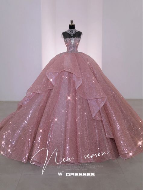 White Quince Dresses, Outfit Rok, Xv Ideas, Debut Gowns, Quincenera Dresses, Debut Dresses, Princess Gowns, Wedding Dresses Princess Ballgown, Quinceanera Dresses Pink