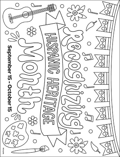 Guatemala Coloring Pages, Hispanic Heritage Month Drawings, Hispanic Heritage Month Coloring Sheets, Hispanic Activities For Kids, Hispanic Heritage Activities For Kids, Hispanic Heritage Month Free Printables, Hispanic Heritage Month Worksheets, Hispanic Heritage Month Coloring Pages, Inclusion Activities For Kids