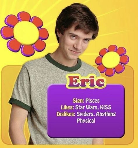 Eric That 70s Show, That 70s Show Characters, Funny Screencaps, That 70s Show Aesthetic, Eric Foreman, Topher Grace, Eric Forman, Red Bob, 70s Show