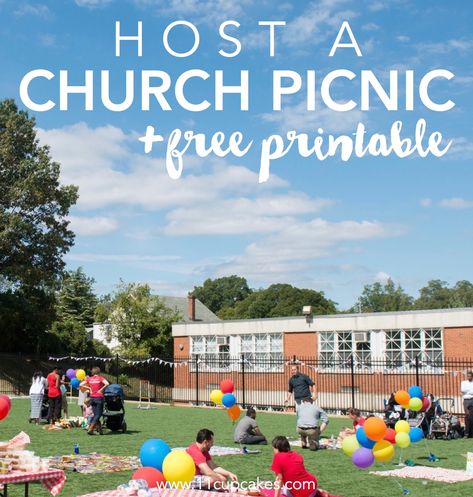 I recently had the pleasure of planning a celebration picnic following the launch of a new church in Washington, DC. Redeemer City Church was having their first service in September and asked that … Church Picnic Games, Ward Activities, Picnic Activities, Picnic Games, Church Picnic, Neighborhood Party, Church Games, Fall Planting, Creative Party Ideas