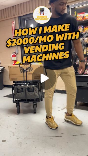 Vending University on Instagram: "If you’re reading this, I’m sure additional income would be beyond beneficial. 

Are you ready to turn your spare time into extra cash? 💸 

With the right strategy, vending machines can earn you $2,000+ a month! 🤑 

Start with high-traffic locations ▶️
Stock popular snacks ▶️
Watch your earnings grow 📈

We aren’t telling you this just because we have seen it, we did it repeatedly and know you can as well!

#vending #vendingmachine #vendingmachinebusiness" Vending Machine Location, Unique Vending Machine Ideas, Cool Vending Machine Ideas, Vending Machine Ideas, Vending Machine Business, Popular Snacks, Additional Income, Vending Machines, We Did It