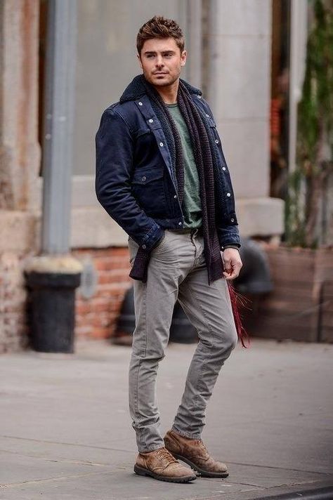 brown boot fashion (37) Mens Brown Boots Outfit, Look Casual Hombre, Jean Jacket Outfits Men, Brown Boots Fashion, Brown Boots Outfit, Mens Brown Boots, Boots Outfit Men, Look Jean, Jean Jacket Outfits