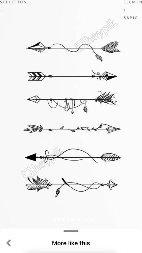 Sag Tattoos For Women, Arrow Tattoos For Women Meaning, Arrow Spine Tattoos For Women, Small Arrow Tattoos For Women, Boho Arrow Tattoos For Women, Boho Arrow Tattoo, Arrows Tattoo, Meaning Of Arrow Tattoo, Arrow Tattoos For Women