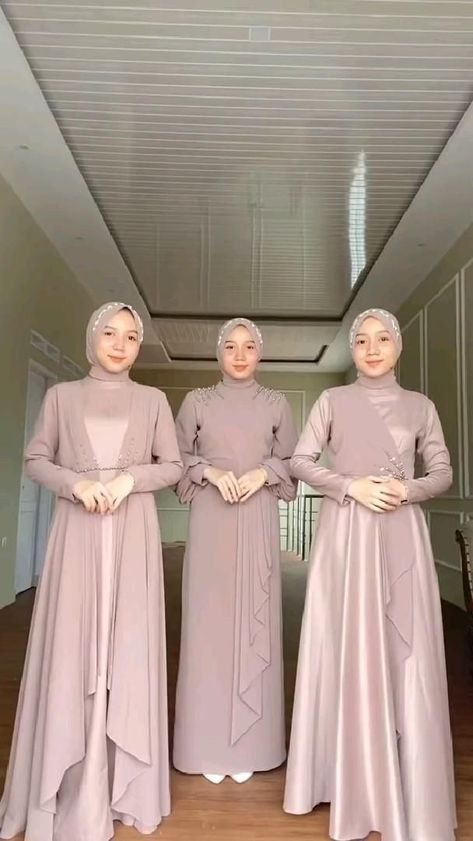 [CommissionsEarned] 11 Essential Muslim Fashion Dress Modern Recommendations You'll Be Surprised By This Spring #muslimfashiondressmodern Inspirasi Bridesmaid, Iman Troye, Muslim Fashion Dress Modern, Model Baju Bridesmaid, Dress Brokat Modern, Dress Muslim Modern, Dress Kondangan, Model Gamis, Dress Brokat