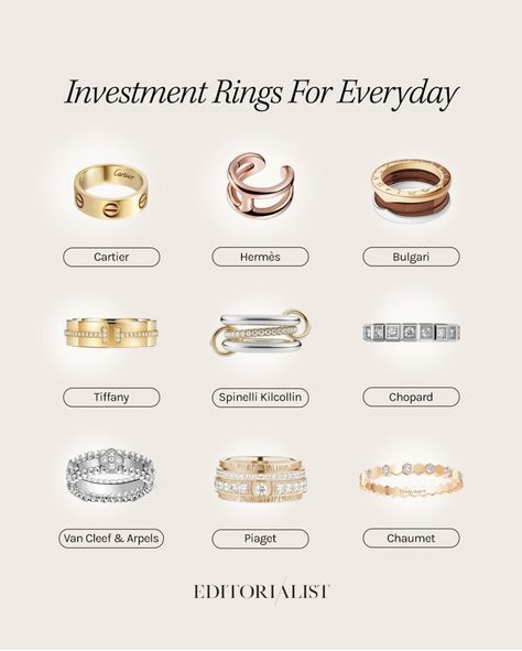 Quiet Luxury Jewelry, Jewelry Must Haves, Classic Jewelry Pieces, Jewelry Knowledge, Expensive Jewelry Luxury, Jewelry Staples, Jewelry Aesthetic, Luxe Jewelry, Jewelry Brands