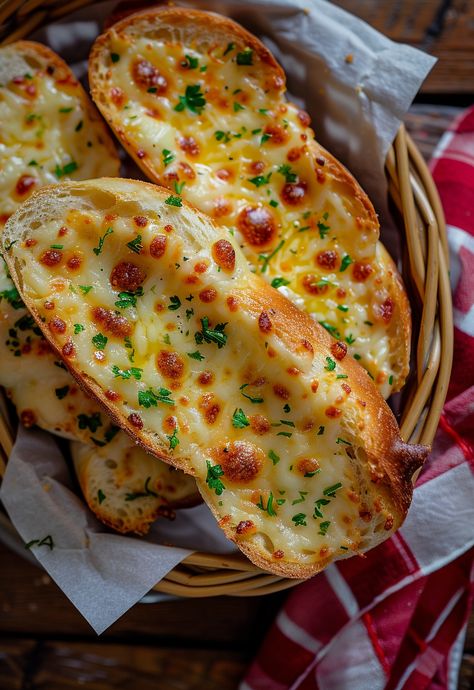 Learn How to Cook Cheesy Garlic Bread Recipe For Free | Recipes You'll Love, Made Easy! Best Garlic Bread Recipe Homemade, Cheesy Bread Recipes, Flaky Roti, Easy Cheesy Garlic Bread, Best Garlic Bread Recipe, Ashley Rivera, Easy Garlic Bread, Cheesy Bread Recipe, Cheesy Garlic Bread Recipe