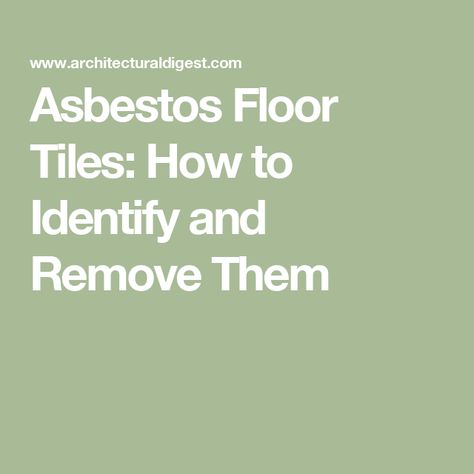 Asbestos Floor Tiles: How to Identify and Remove Them Uneven Floors In Old House, Installing Tile Floor, Tile Removal, How To Remove Glue, Water Sprayer, Linoleum Flooring, Epoxy Floor, Vinyl Tiles, Vinyl Plank Flooring