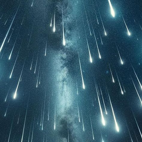 Meteor Shower Aesthetic, Shower Aesthetic, Secrets Of The Universe, Meteor Shower, Character Study, Fantasy Aesthetic, Night Skies, The Universe, Astronomy